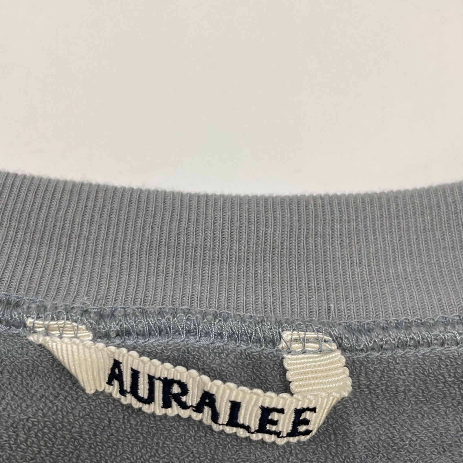 AURALEE A24SP03NU コットン ハーフスリーブ トップ