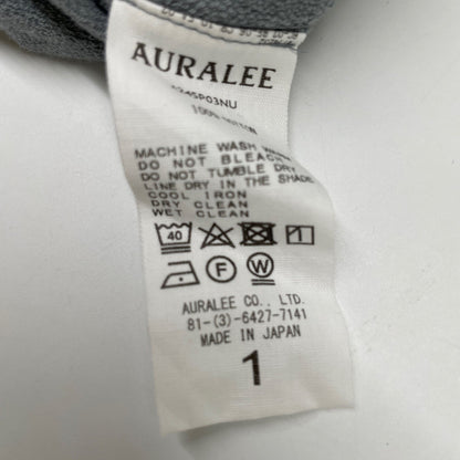 AURALEE A24SP03NU コットン ハーフスリーブ トップ