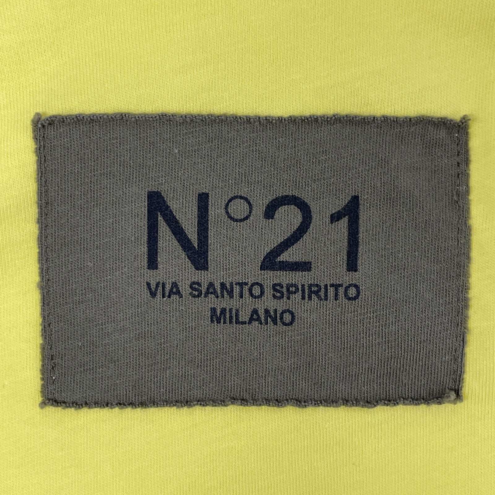 N゜21 ロゴ コットン Tシャツ