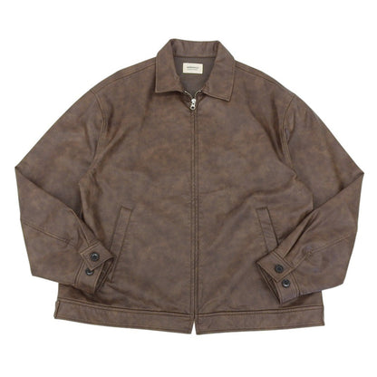 B:MING フェイク レザー ジャケット