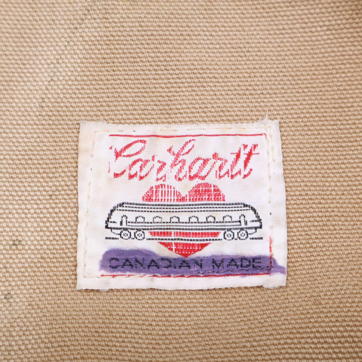 カーハート ヴィンテージ コットンカバーオールジャケット