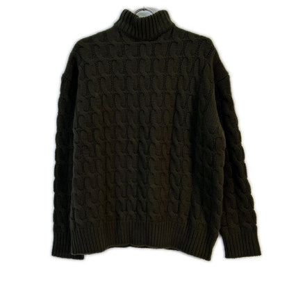 サイ ウールカシミヤタートルネックニット