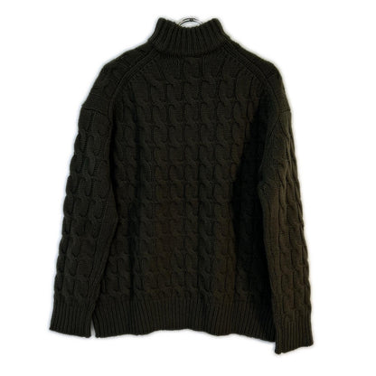 サイ ウールカシミヤタートルネックニット