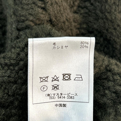サイ ウールカシミヤタートルネックニット