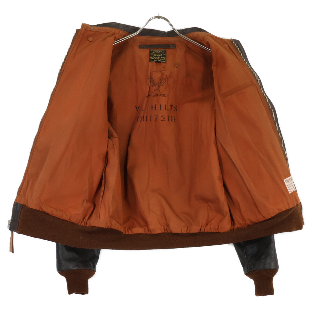 トイズマッコイプロダクト TMJ2412 A-2 THE GREAT ESCAPE レザーフライトジャケット