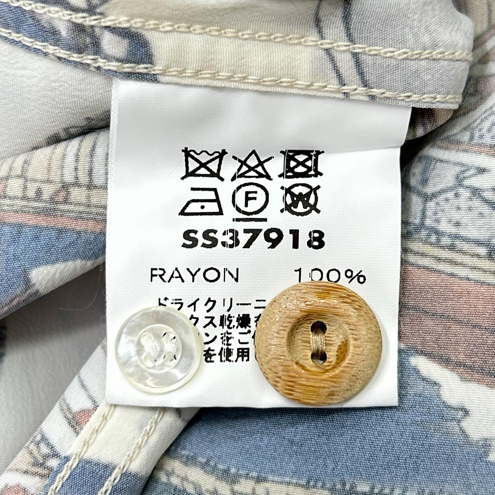 サンサーフ 忠臣蔵討入 葛飾北斎 レーヨンシャツ