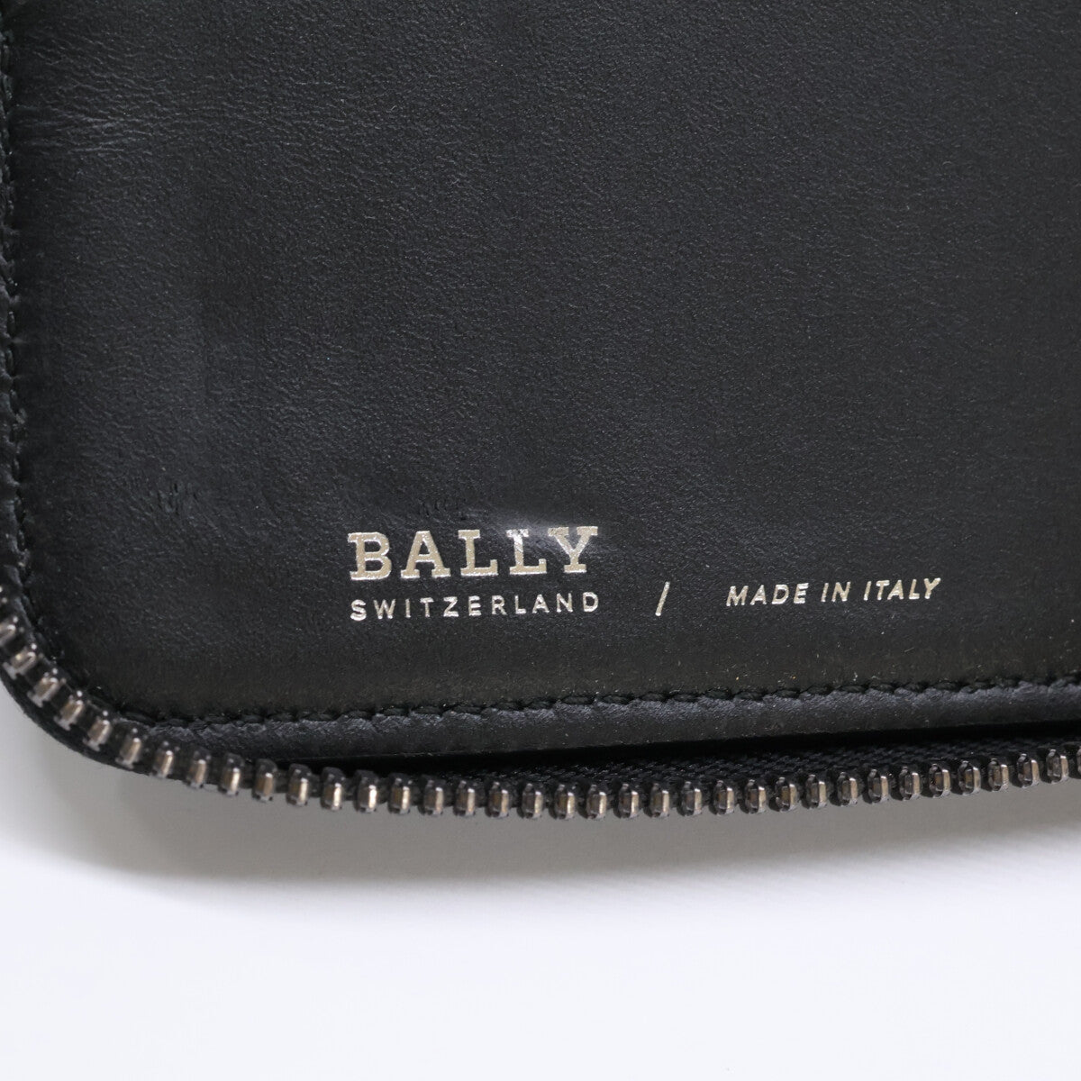 Bally カーフ レザー ロング ウォレット