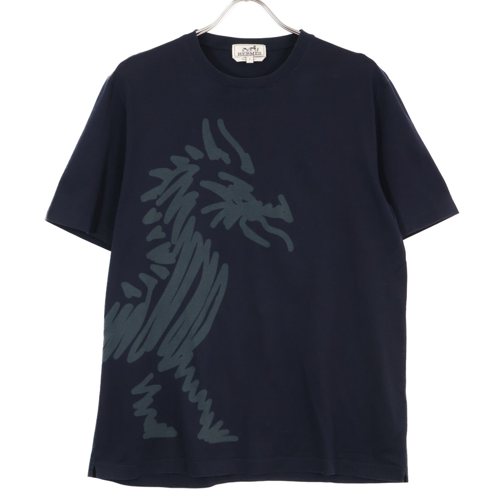 エルメス コットンプリントTシャツ