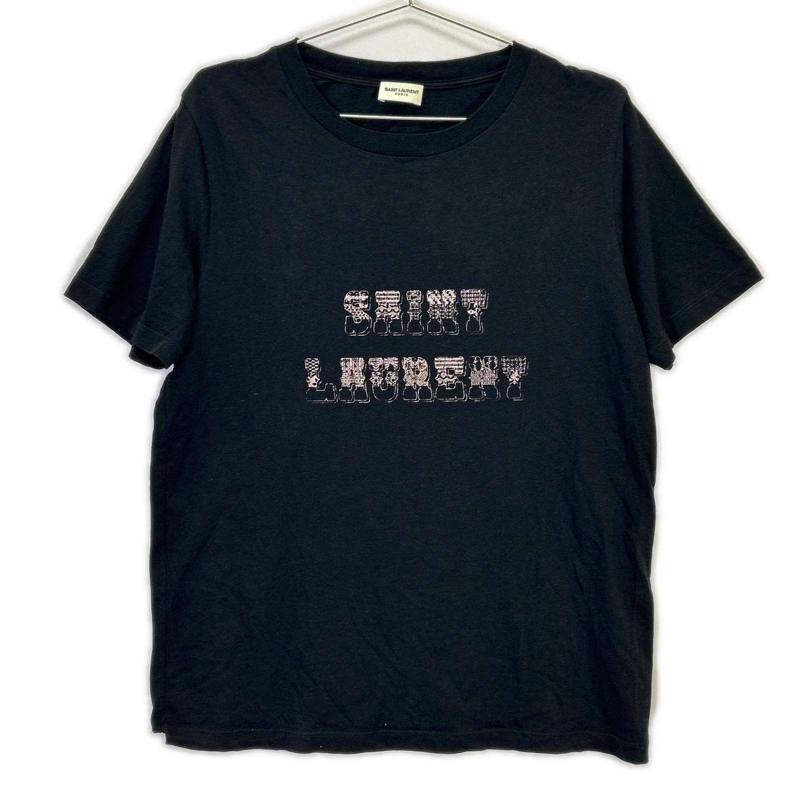 サンローランパリ コットンTシャツ