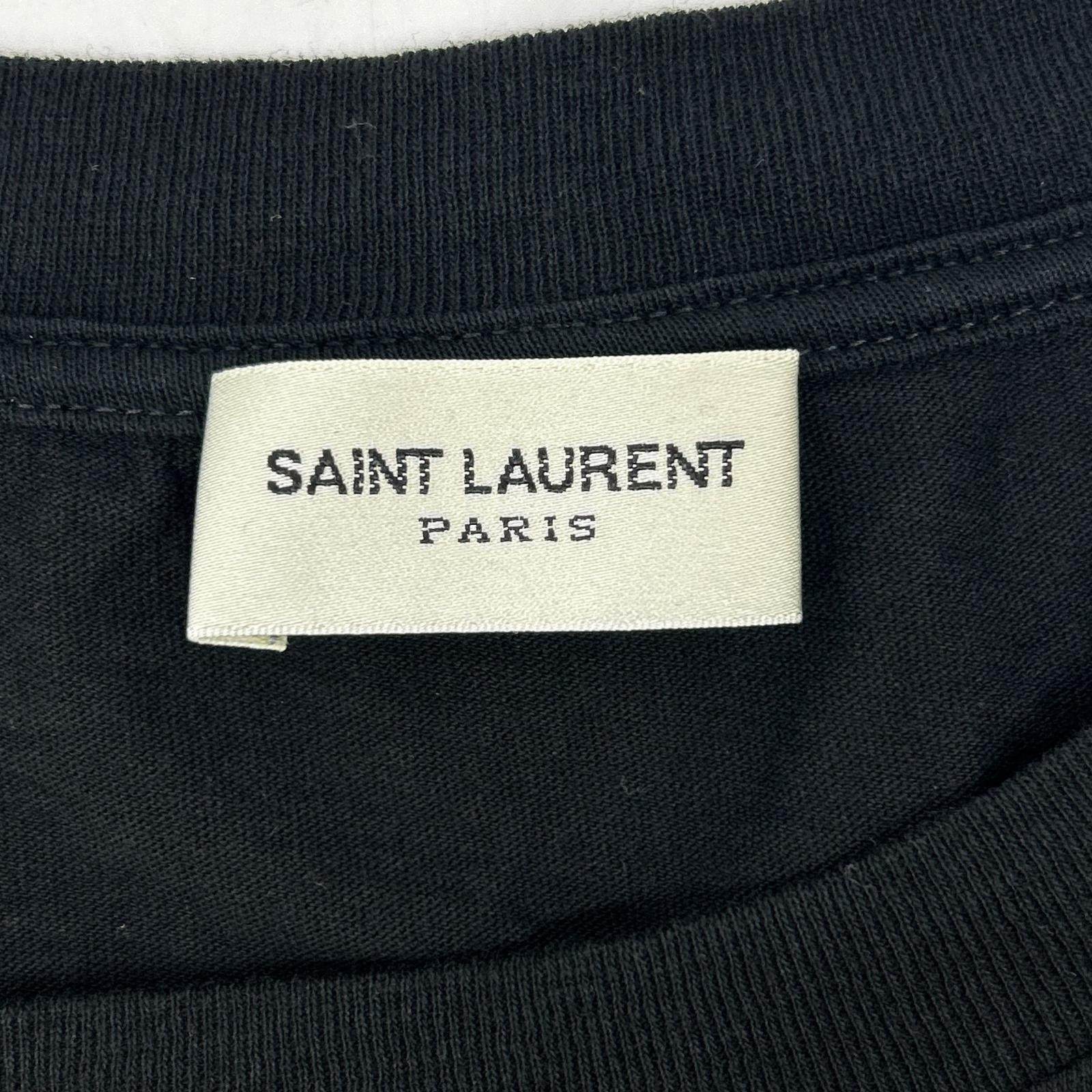 サンローランパリ コットンTシャツ