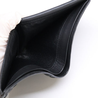 ボッテガ・ヴェネタイントレチャートレザー二つ折り財布