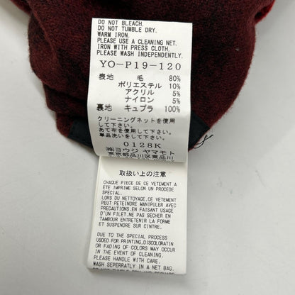 ヨウジヤマモトワイズ ウールパンツ