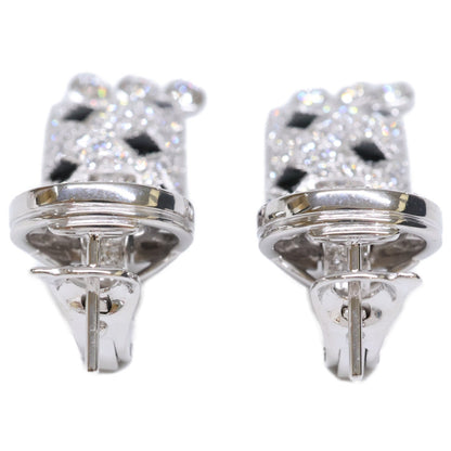 カルティエ パンテール ドゥ カルティエ 750WG ダイヤ オニキス ピアス