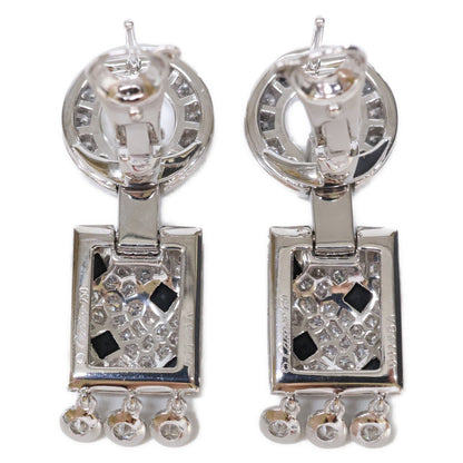 カルティエ パンテール ドゥ カルティエ 750WG ダイヤ オニキス ピアス