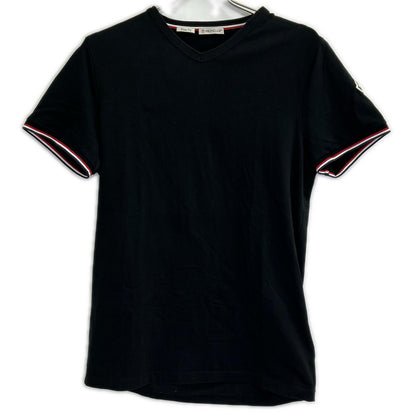 モンクレール コットンVネックTシャツ