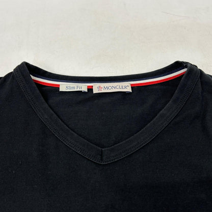 モンクレール コットンVネックTシャツ