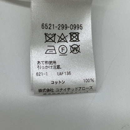 Drawer コットン ボイル フリル ノースリーブ ブラウス