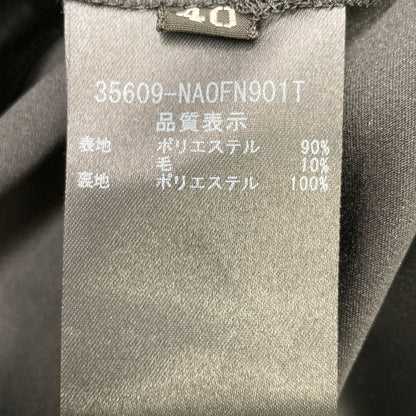 フォクシーニューヨーク ダブルタックドレス ポリエステル ワンピース