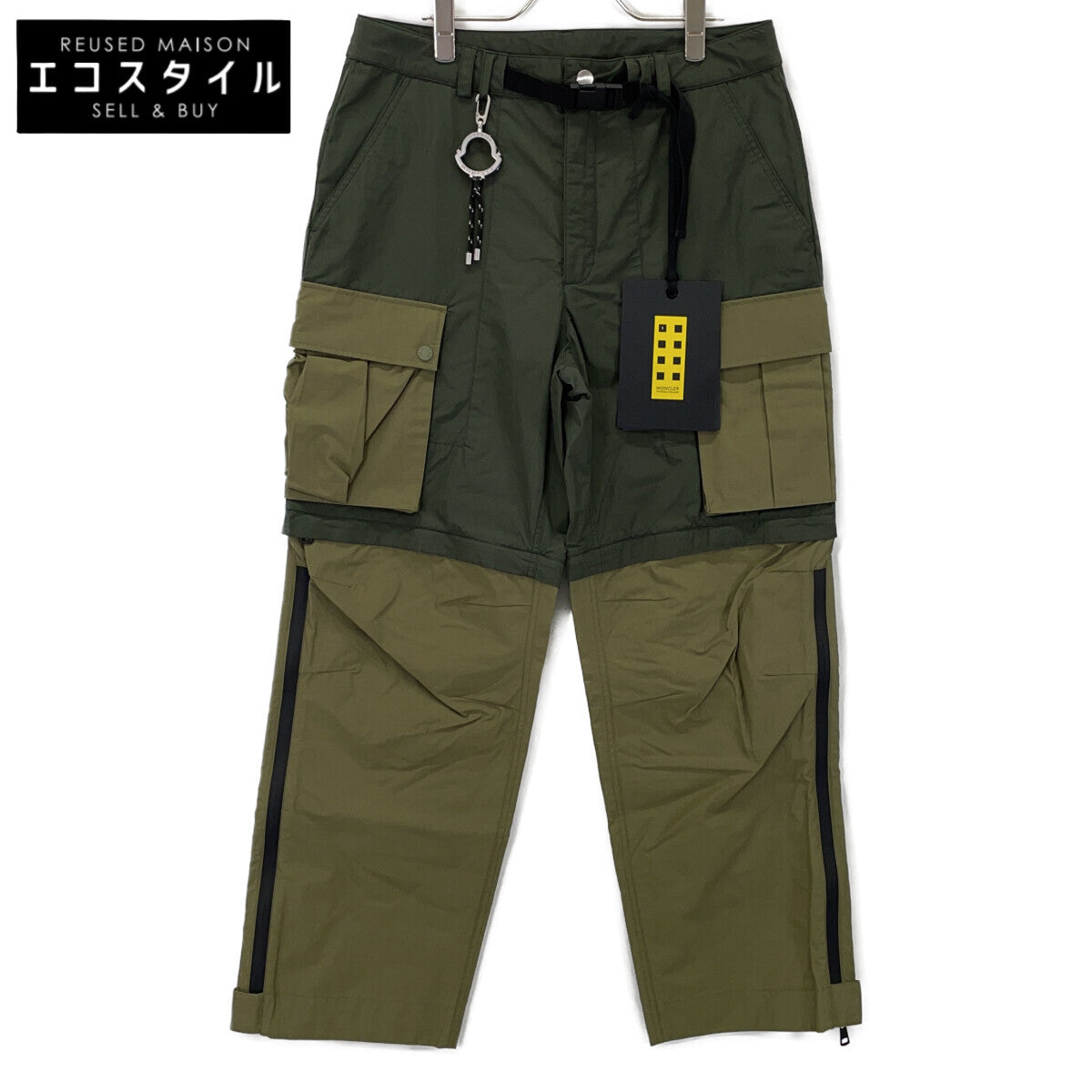 モンクレール PANTALONE ポリエステルパンツ