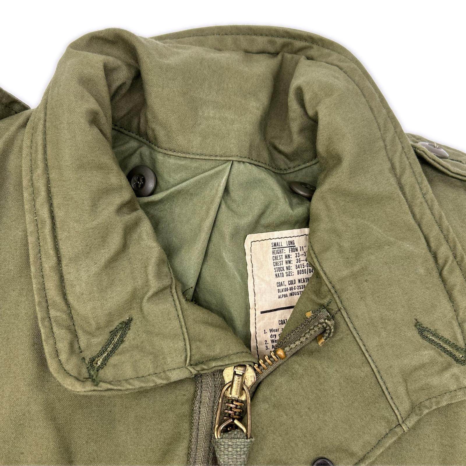 アルファ M-65ジャケット