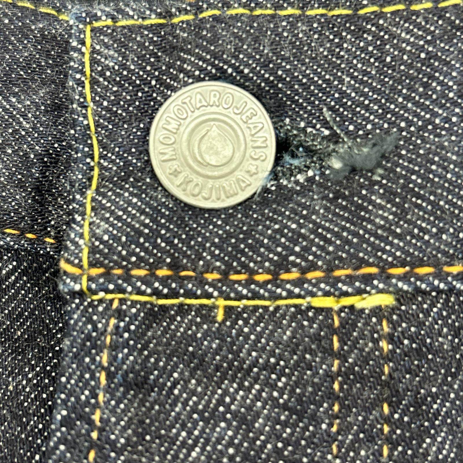モモタロウジーンズ AMOU-014 A MAN OF ULTRA 14.7oz DEEPBLUE INDIGO スリムテーパードデニムパンツ