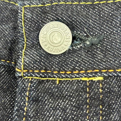 モモタロウジーンズ AMOU-014 A MAN OF ULTRA 14.7oz DEEPBLUE INDIGO スリムテーパードデニムパンツ