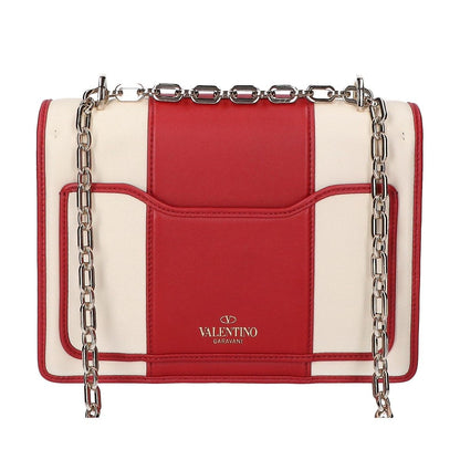 ヴァレンティノガラヴァーニ レザー チェーンショルダーバッグ