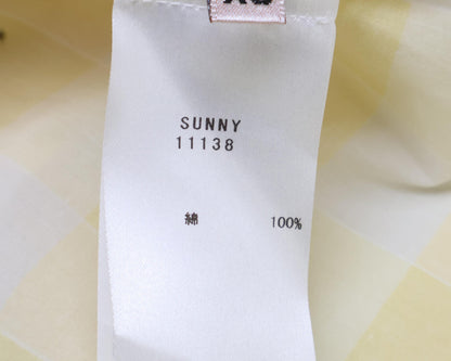 バグッタ コットン チェック 半袖 シャツ
