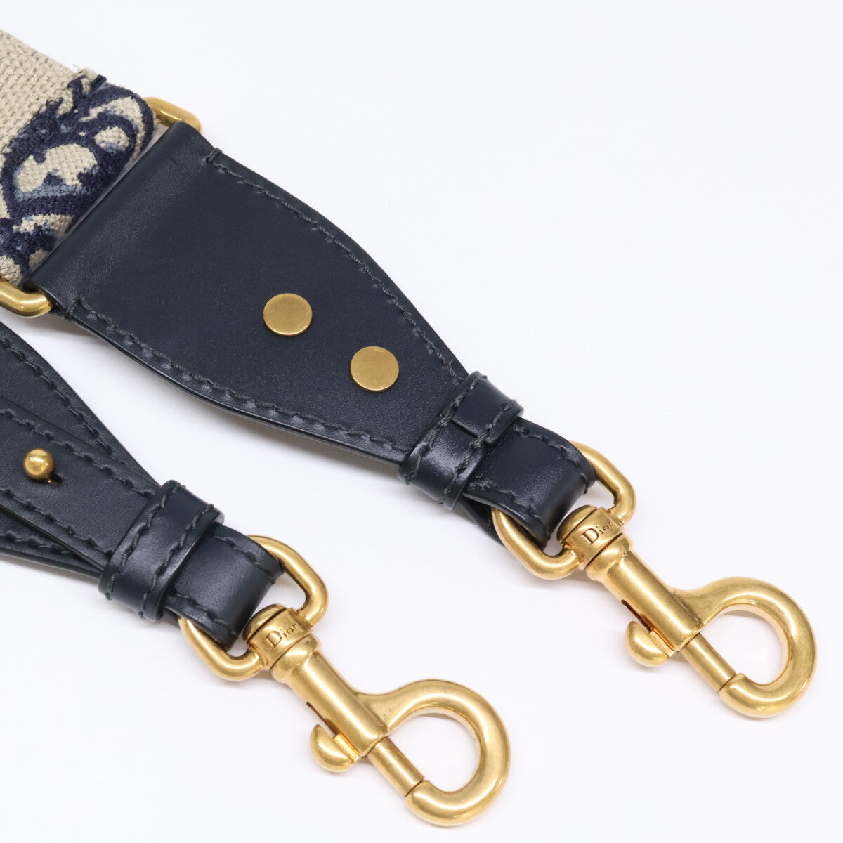 クリスチャン ディオール オブリーク ディオリッシモ キャンバス バッグ ストラップ