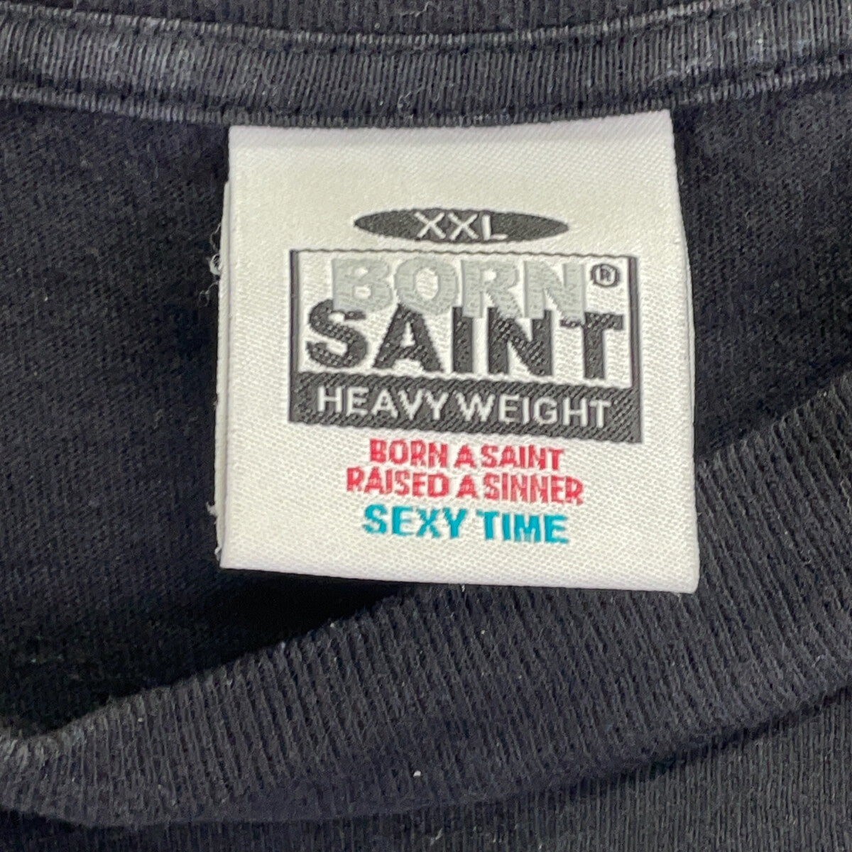 セントマイケル BORN SAINT コットン半袖Tシャツ