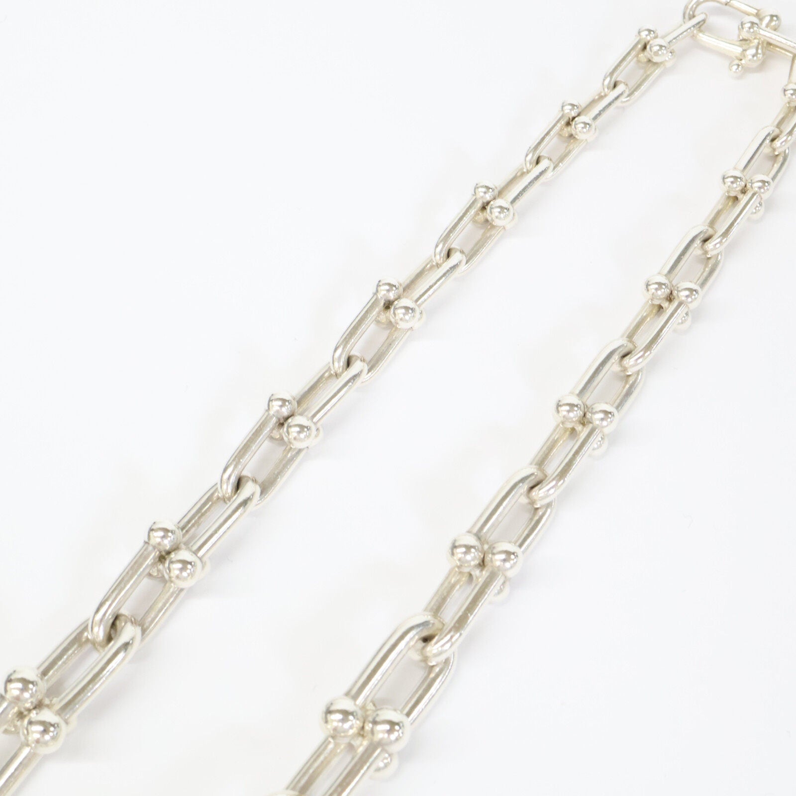 ティファニー ハードウェア グラジュエイテッドリンク シルバーネックレス