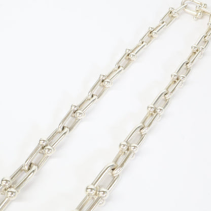 ティファニー ハードウェア グラジュエイテッドリンク シルバーネックレス