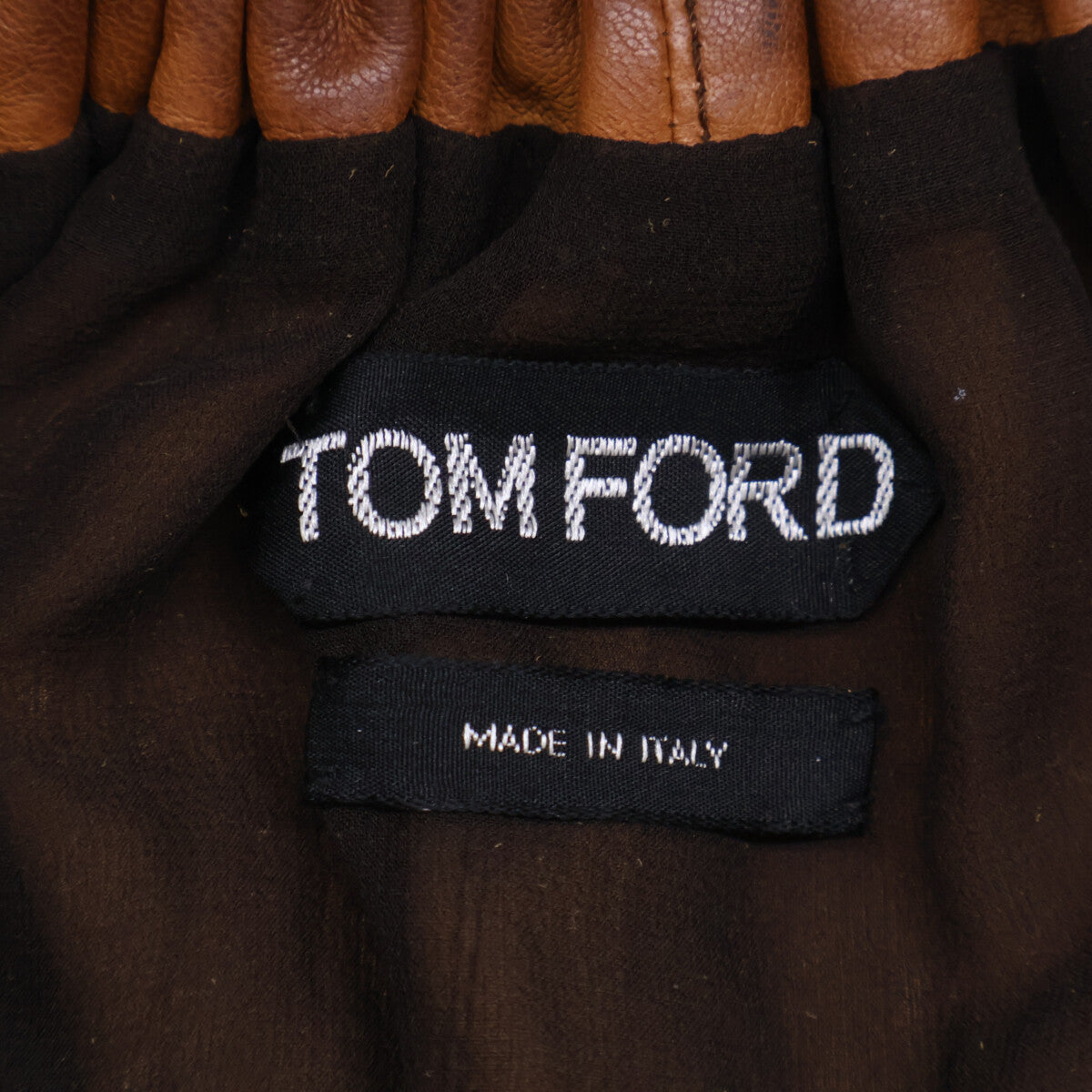 TOM FORD グラデーション レザー ジャケット