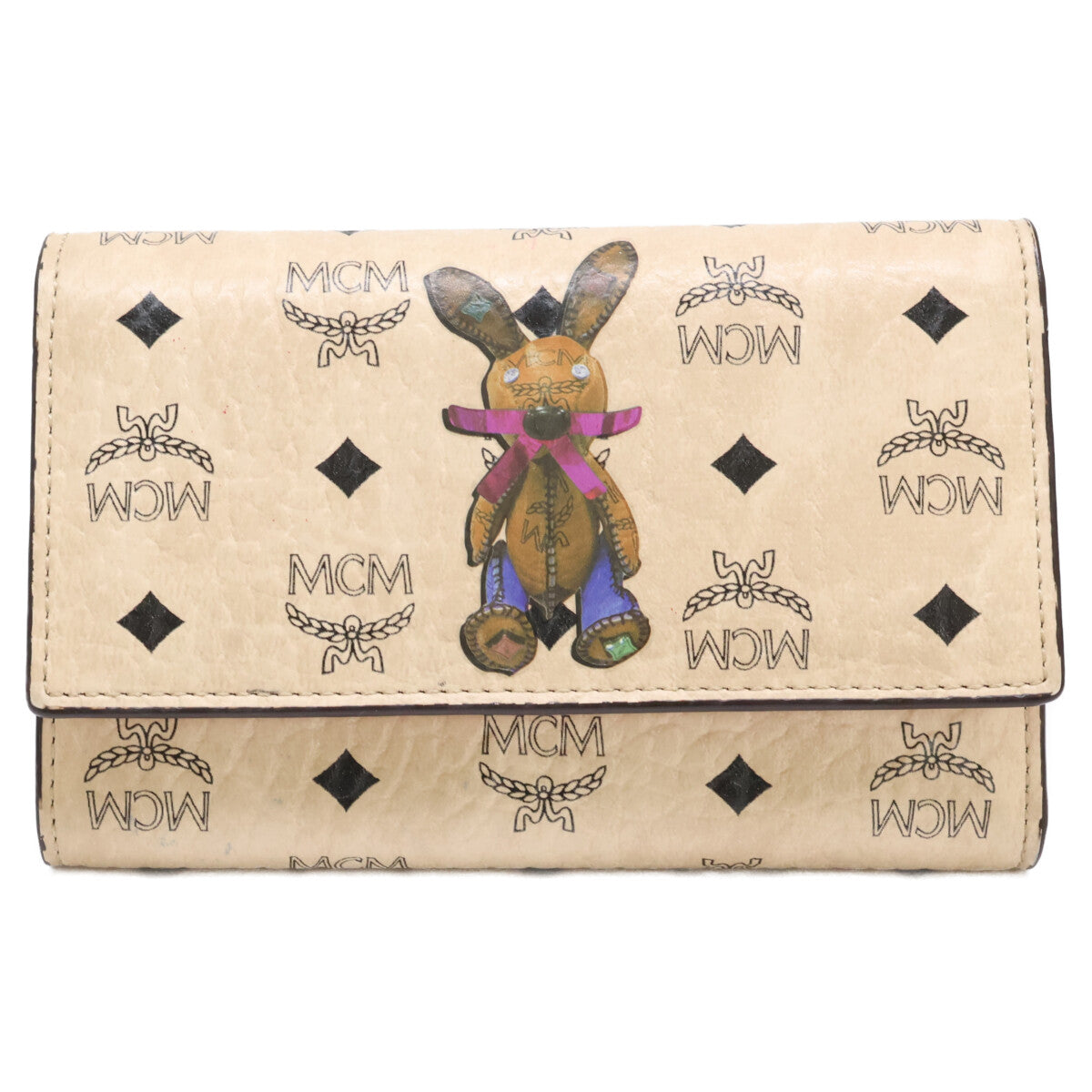 MCM ヴィセトス ラビット 三つ折り財布