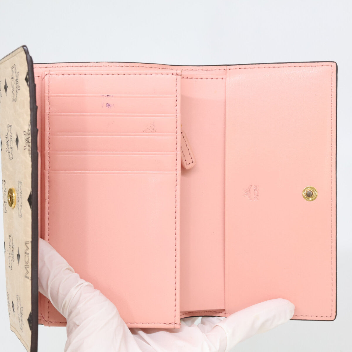 MCM ヴィセトス ラビット 三つ折り財布