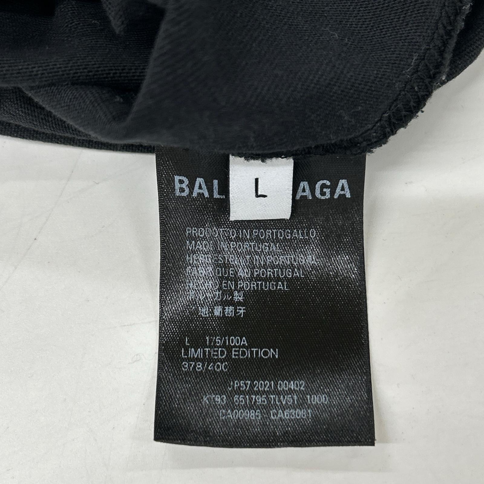 バレンシアガ ラムシュタイン コットン半袖Tシャツ