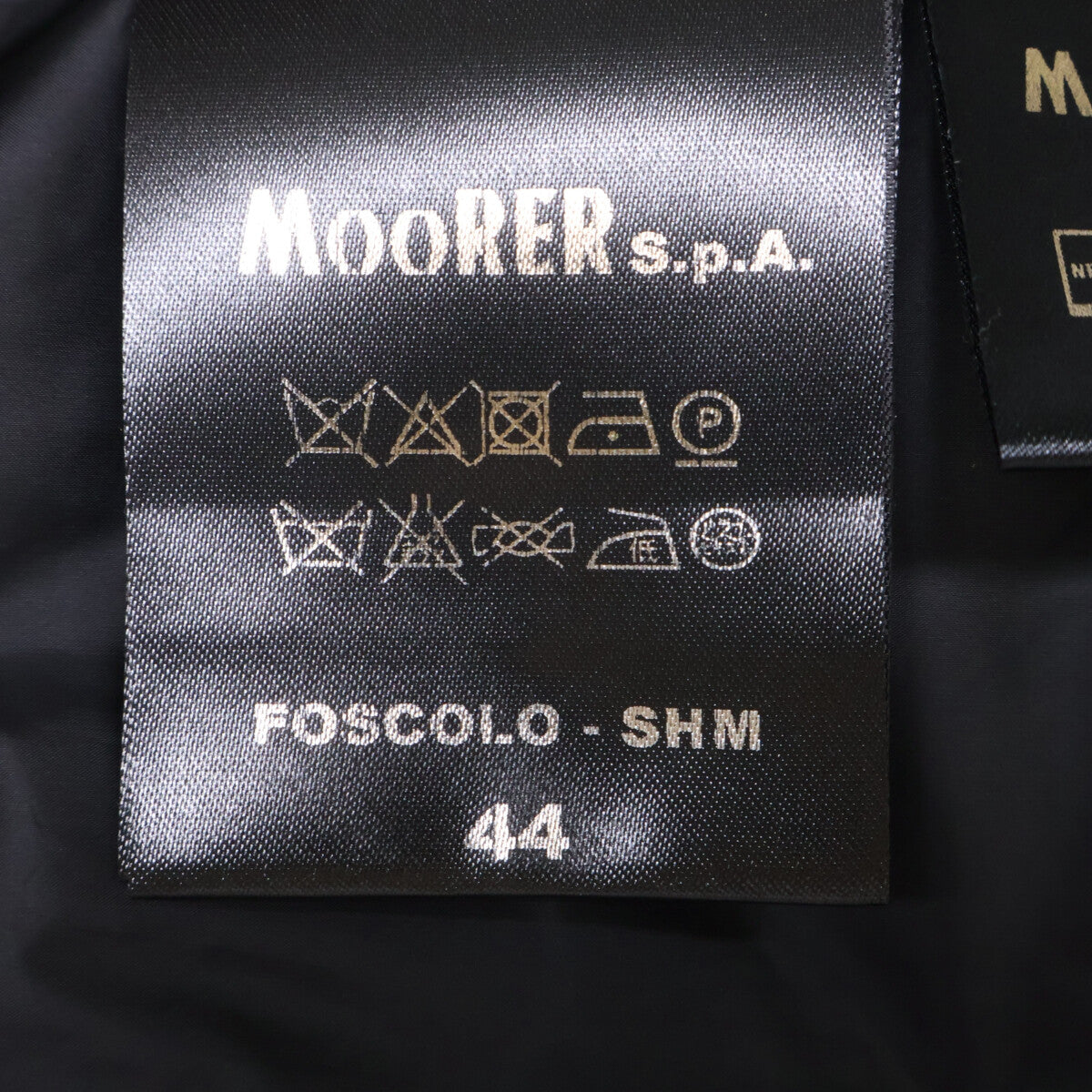 ムーレー FOSCOLO-SHM ニットナイロンフードダウンジャケット