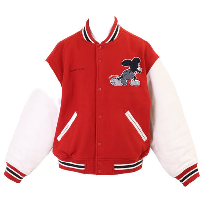 シュプリーム Mickey Mouse Varsity Jacket ウールジャケット