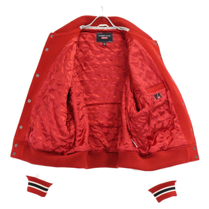 シュプリーム Mickey Mouse Varsity Jacket ウールジャケット