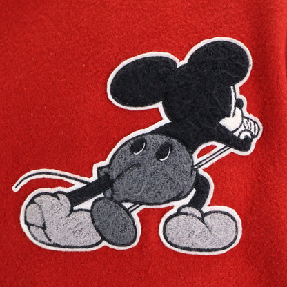 シュプリーム Mickey Mouse Varsity Jacket ウールジャケット