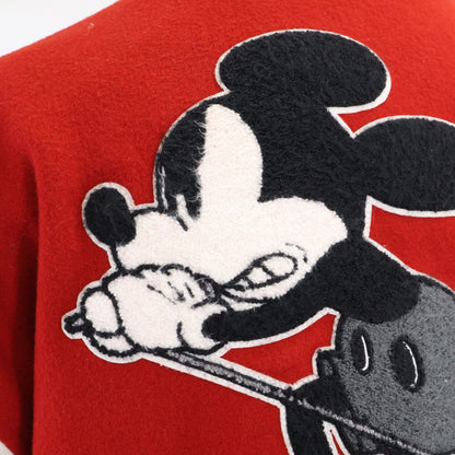 シュプリーム Mickey Mouse Varsity Jacket ウールジャケット