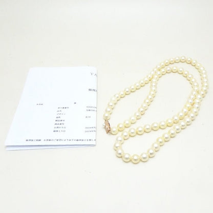 TASAKI パール ネックレス K14PG ピンク ゴールド