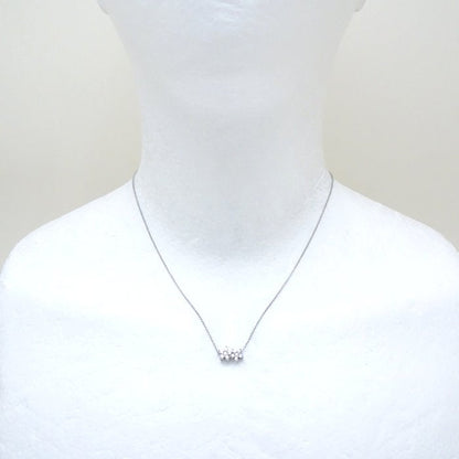 Tasaki ダイヤモンド ネックレス K18WG ホワイト ゴールド