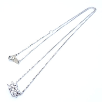 Tasaki ダイヤモンド ネックレス K18WG ホワイト ゴールド