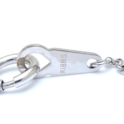 Tasaki ダイヤモンド ネックレス K18WG ホワイト ゴールド