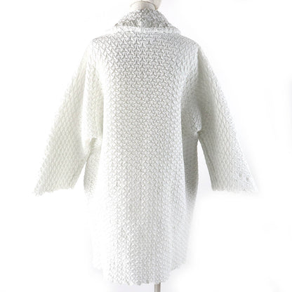 ISSEY MIYAKE スチーム プリーツ ポリエステル コットン コート