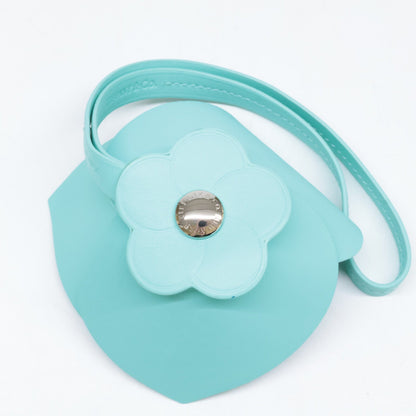 ティファニー フラワー レザー バッグ チャーム