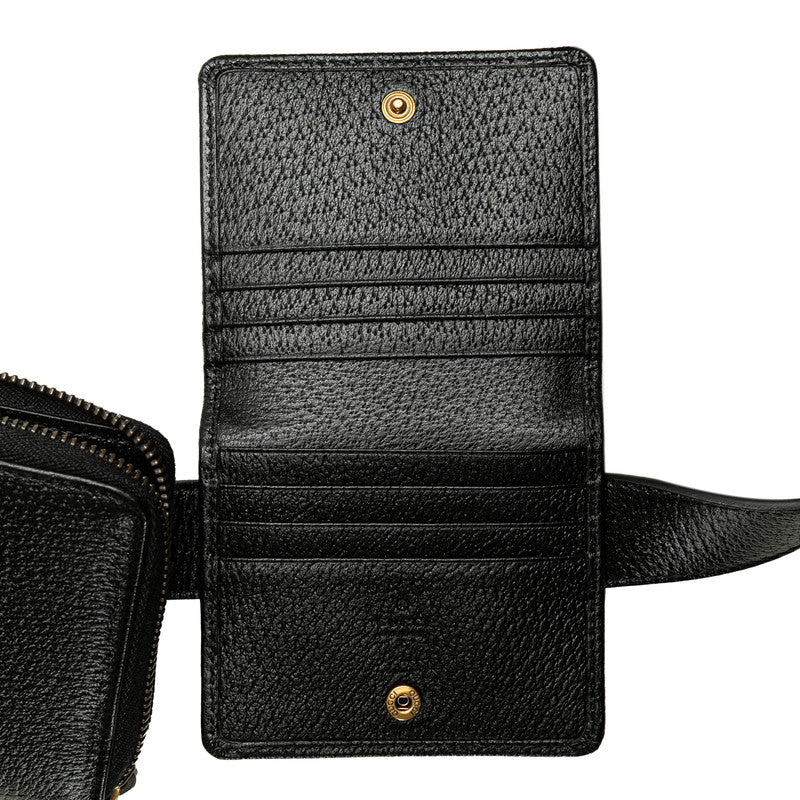グッチ GGマーモント レザー 2way ベルトバッグ
