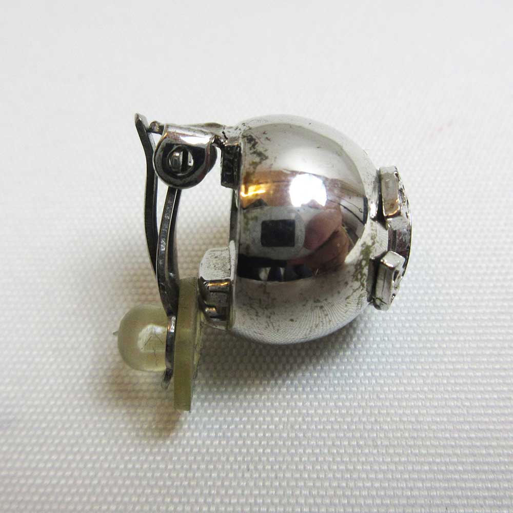 シャネル シルバー ピアス ココマーク ABランク
