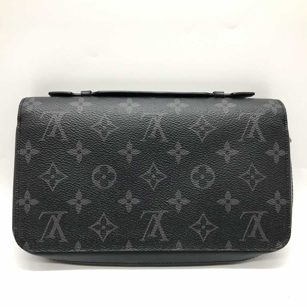 ルイヴィトン ジッピー XL モノグラム エクリプス 長財布 M61698